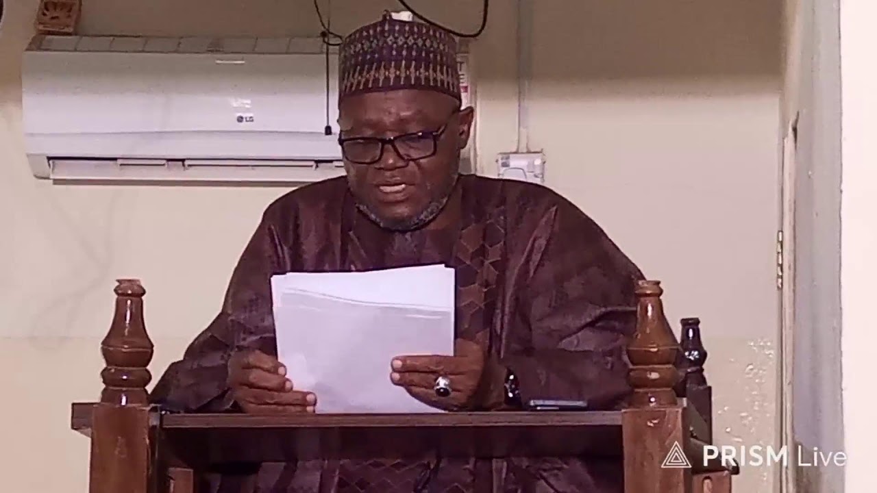 KHUDUBAR JUMMA'A MAITAKENKA DAMU DA HISABIN KANKA KA BAR NA WANI Tareda Sheikh Adamu Muhammad Dokoro
