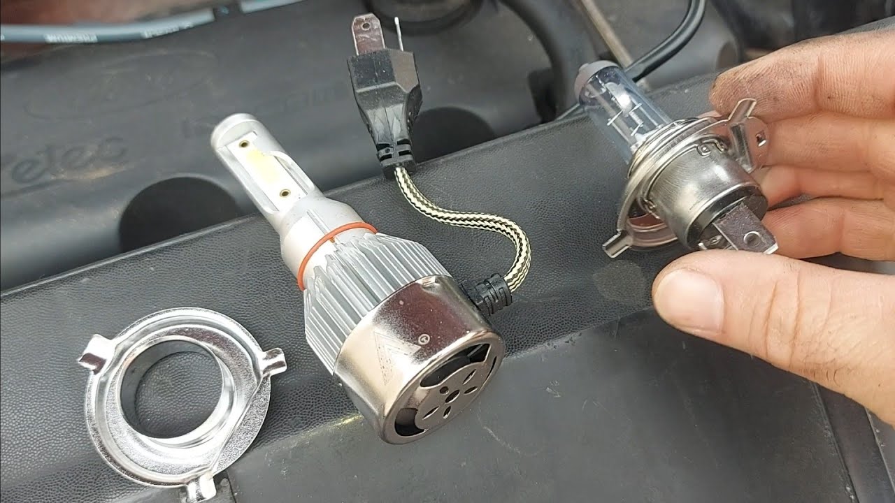 Lâmpada led no farol do ford ka será que valeu a pena? Veja como instalar passo a passo.