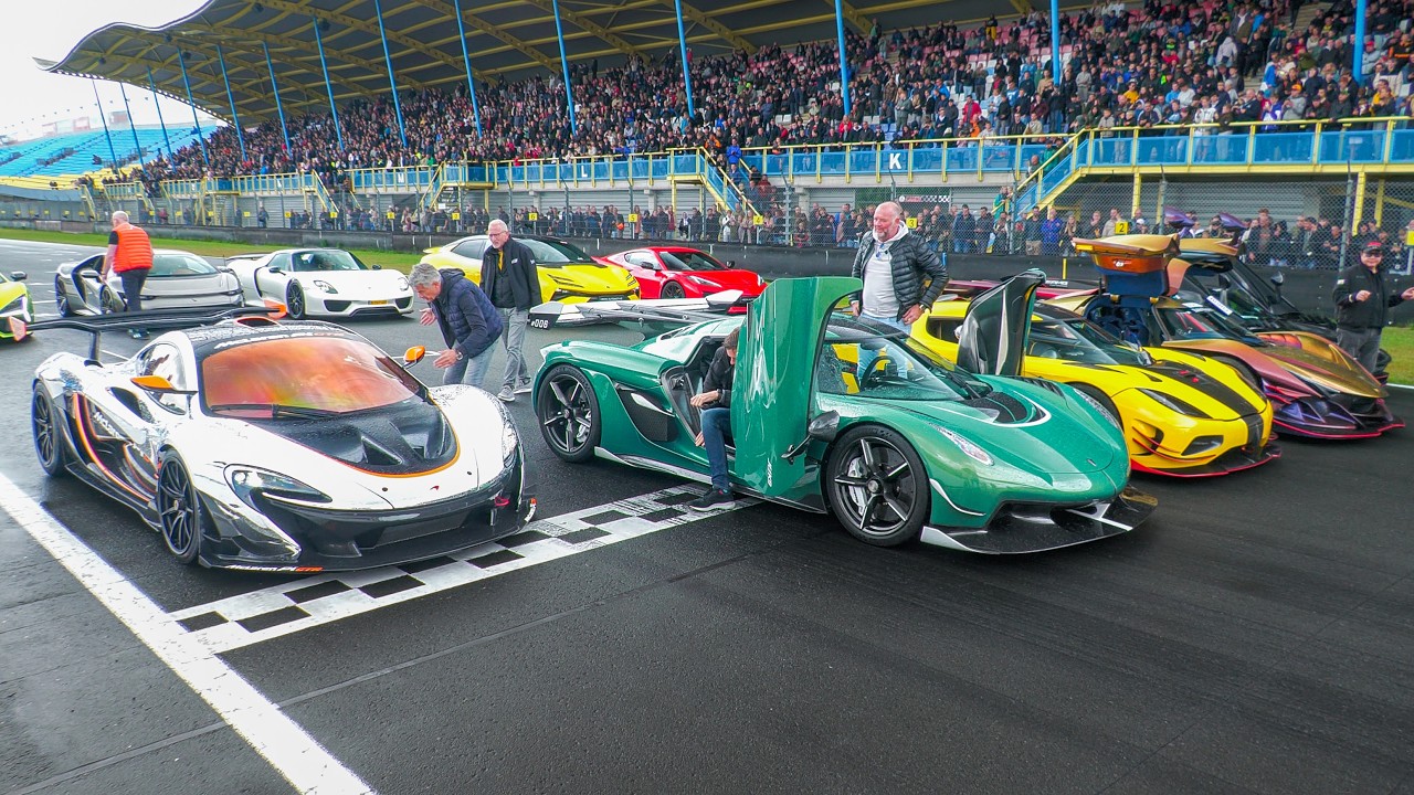 $50M Hypercar Line-Up in THE NETHERLANDS! Jesko Plus, Apollo IE, AMG ONE, Agera RS ML & More!