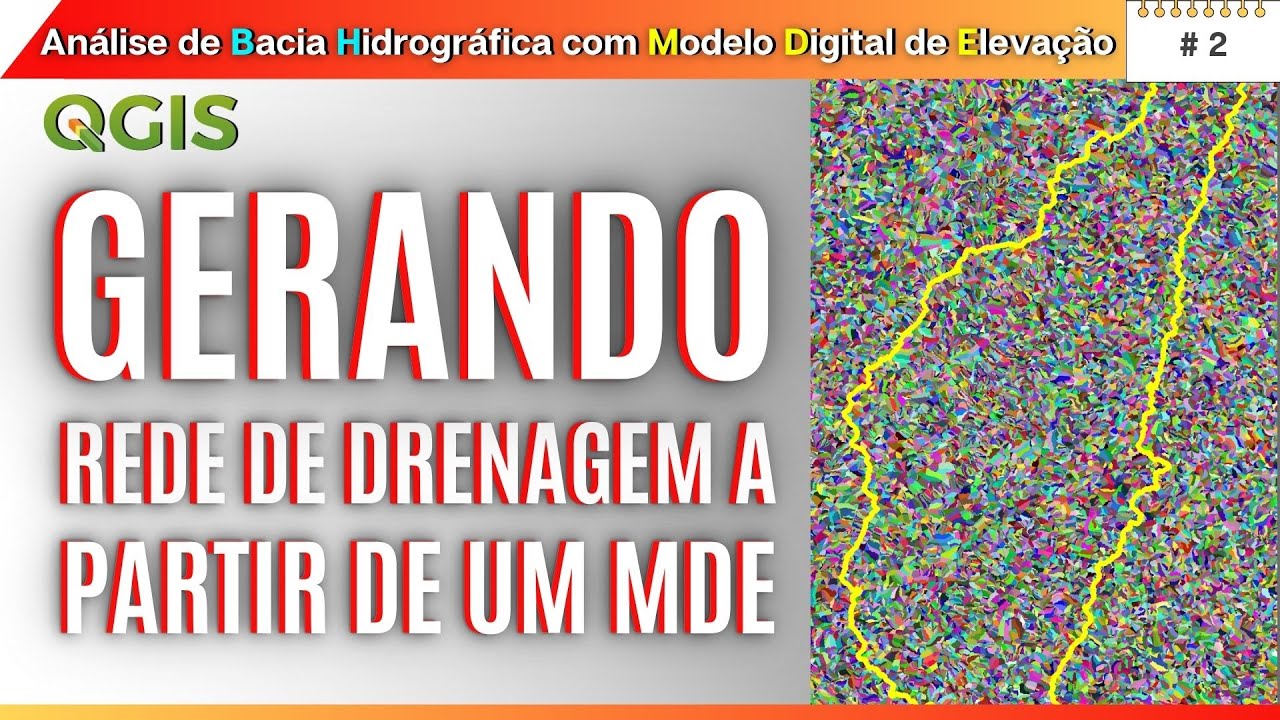 Gerando rede de drenagem a partir de Modelo Digital de Elevação
