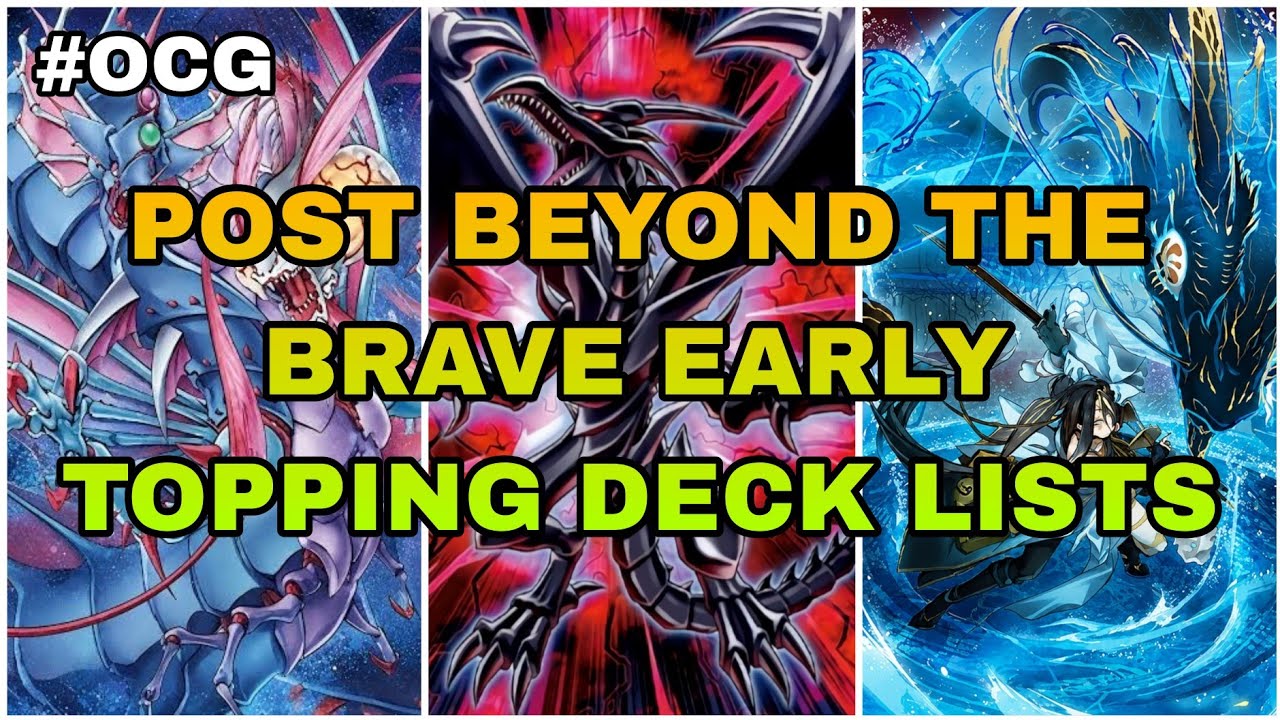 Yu-Gi-Oh! &mdash; Первые колоды-победители после выхода Beyond the Brave | OCG