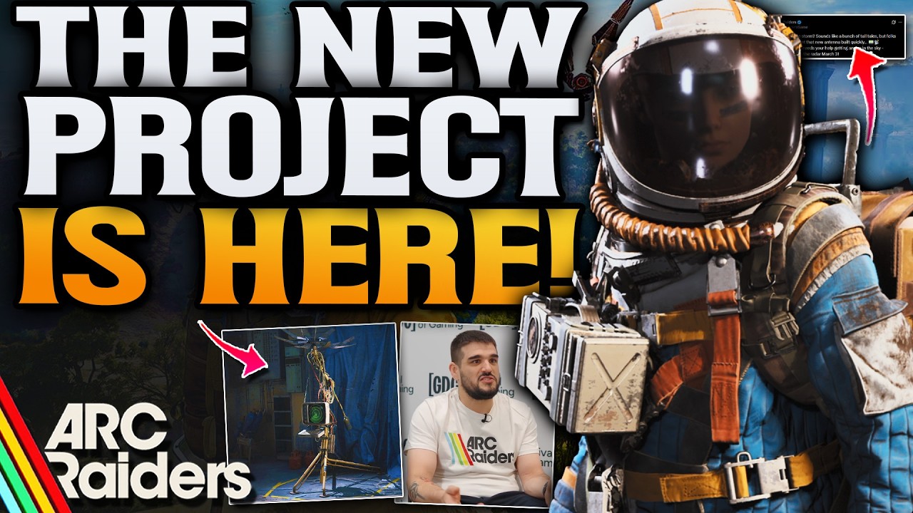 Вышел новый проект ARC Raiders! Разработчики обсуждают технику!