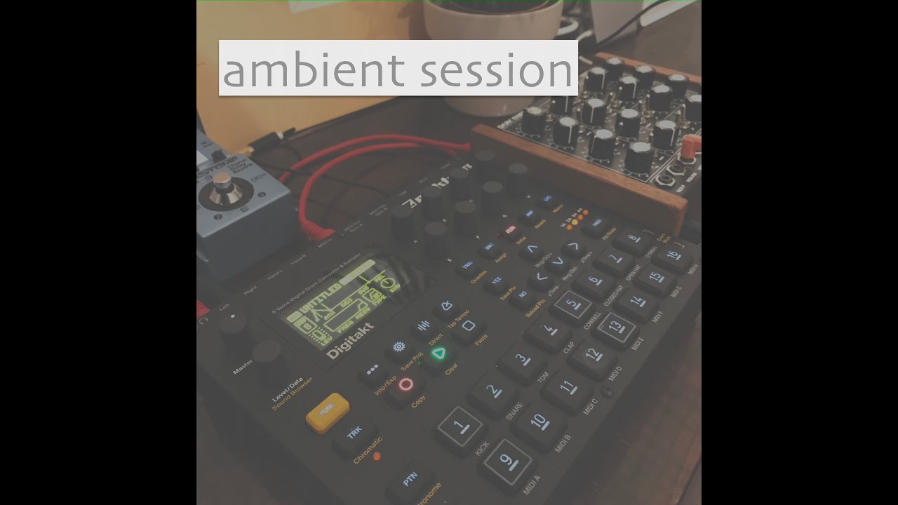 Elektron Digitakt | Doepfer Dark Energy | ZOOM MS-70CDR | Deep Ambient