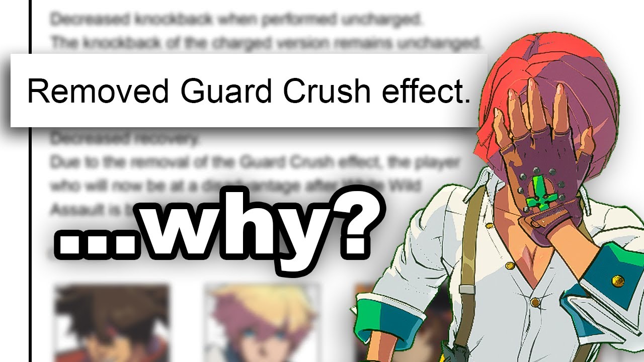 My honest reaction to the Guilty Gear Strive patch.