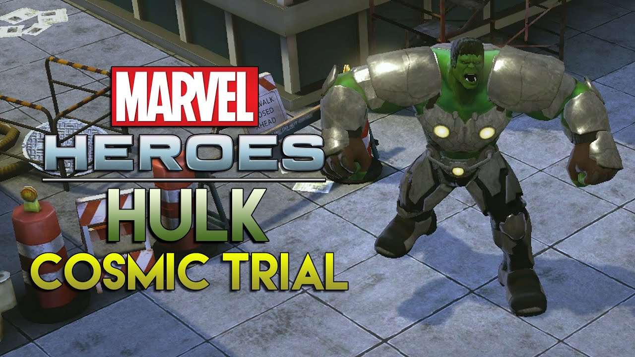 Marvel Heroes 2015 - Midtown Manhattan Cosmic Trial with Hulk Gameplay! | Hulk Stomp Build
