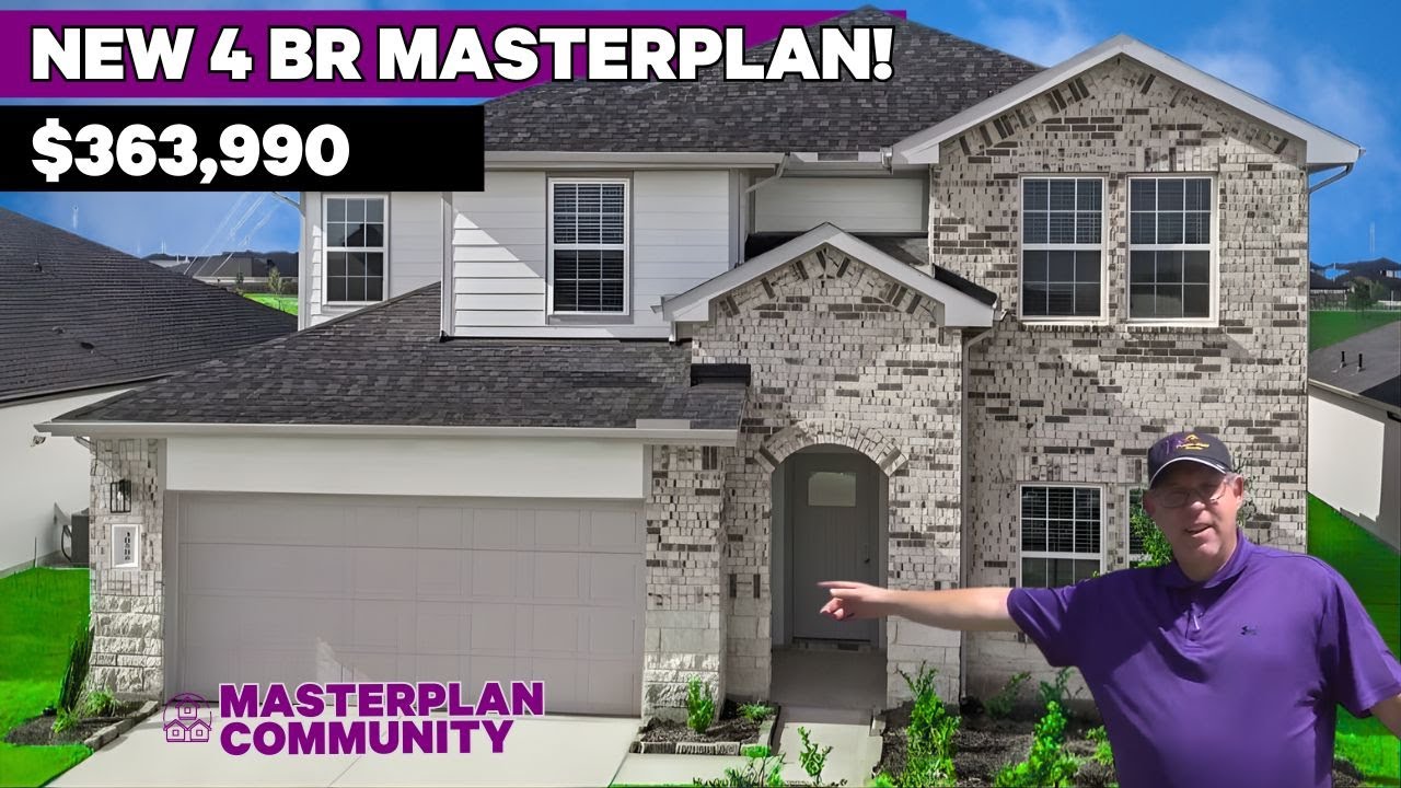 🔥 High Ceilings in Fulshear Tx | 3.99% Rate + $0 Closing! Texoma Plan in Tamarron (Master Community)