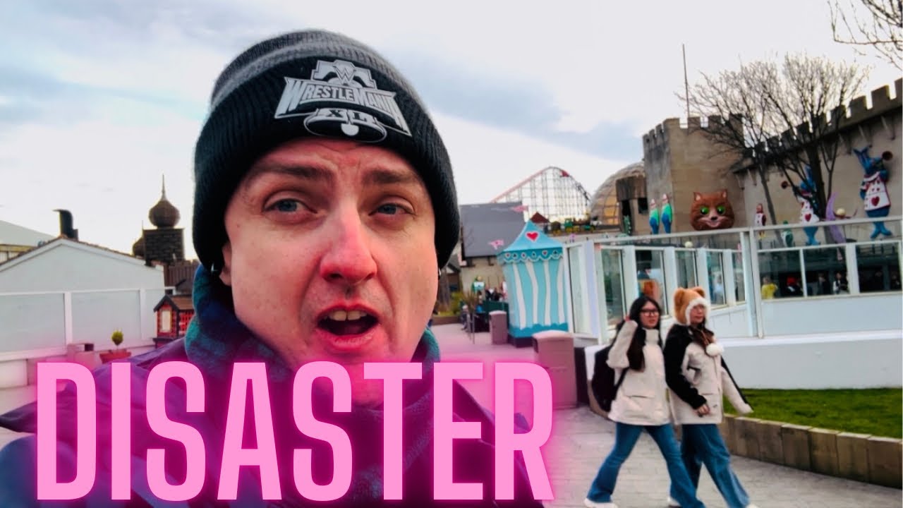 Blackpool Pleasure Beach OPENING DAY 2025 is a COMPLETE DISASTER!! 🔴👎🎢