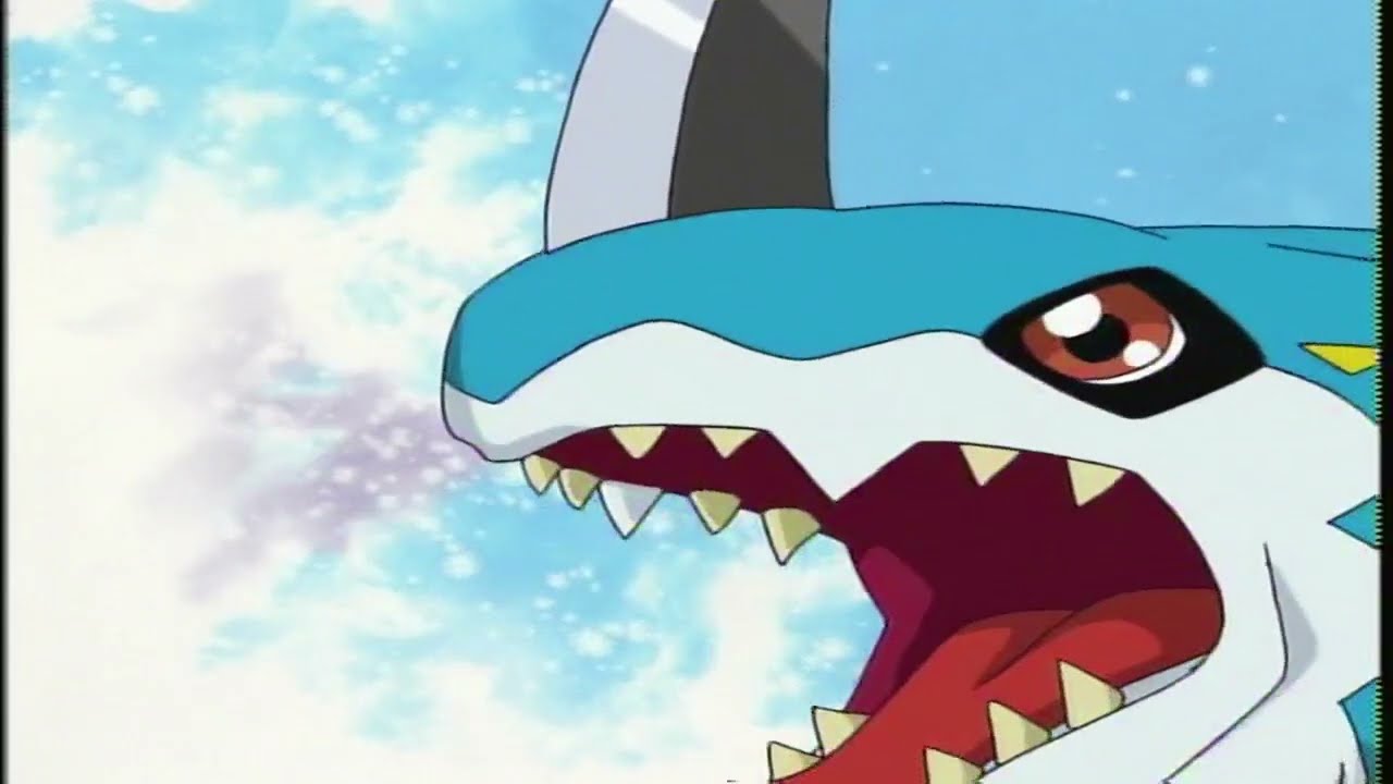 Digimon Season 2 ~ ExVeemon vs Tortomon