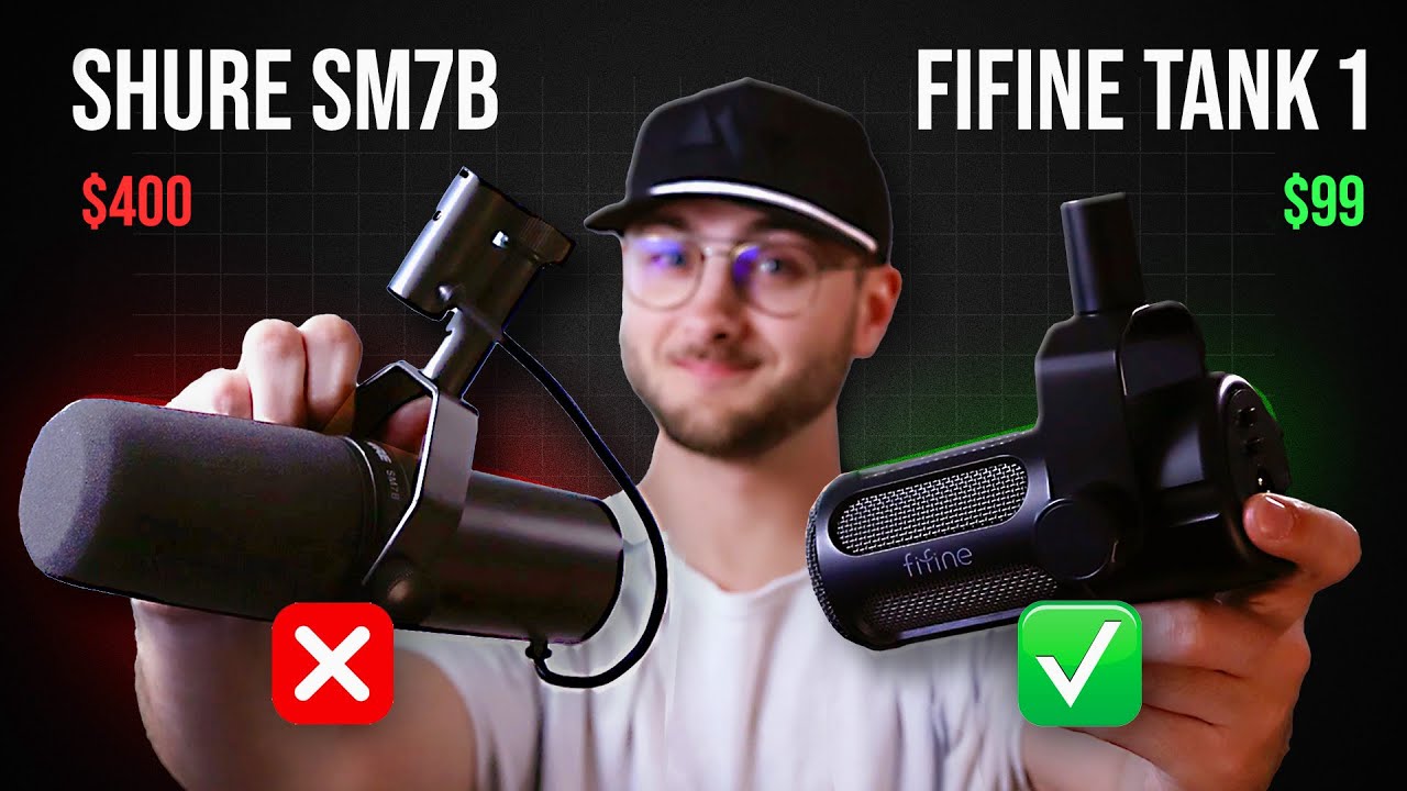 The $99 MIC that RIVALS Shure's SM7B | FIFINE TANK 1