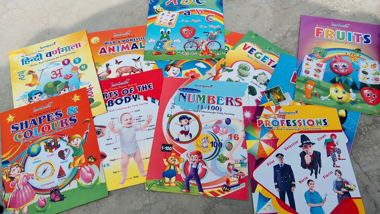 बच्चो की पढ़ाई के लिए बेहतर किताबे।Best Learning Books For Kids।Toys Junction Hindi