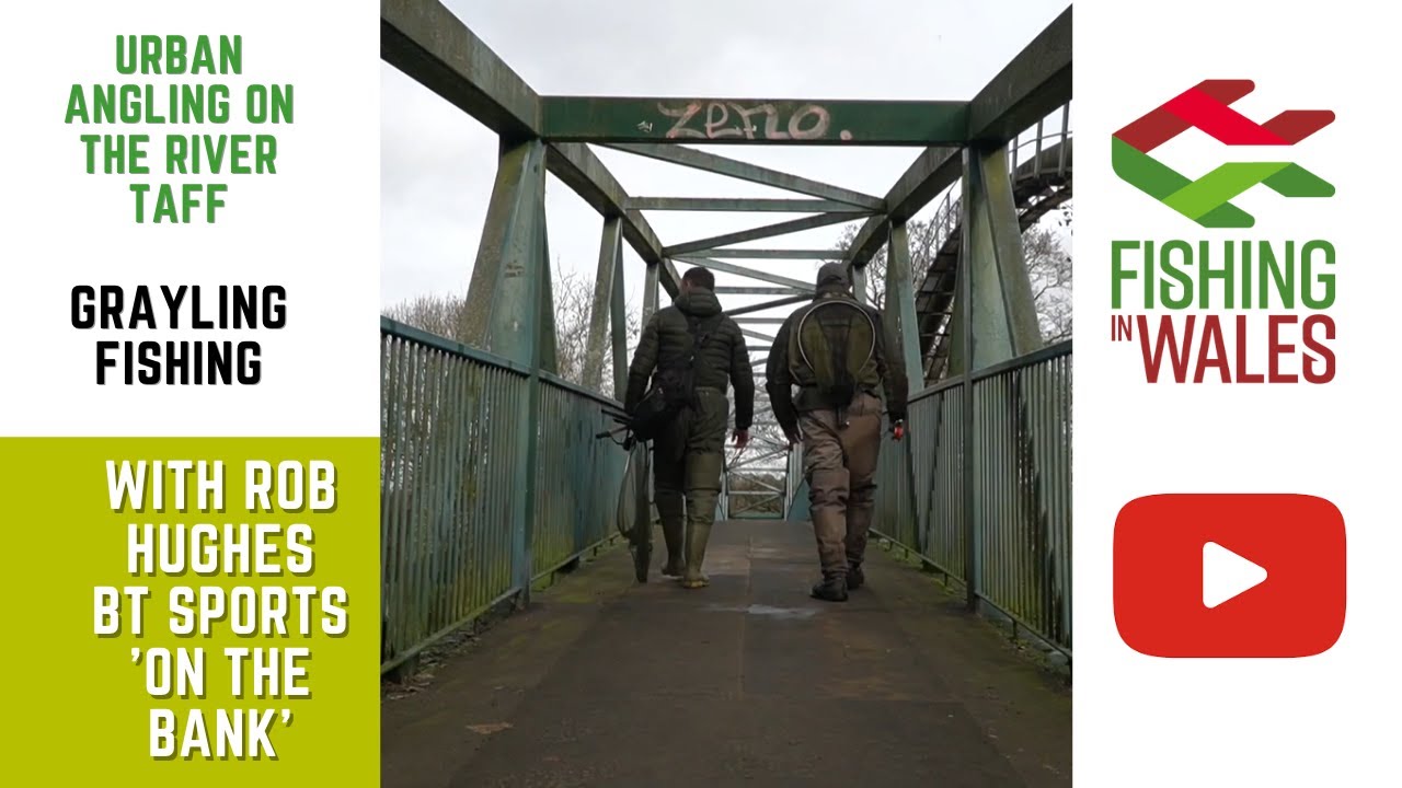 Urban angling on the river Taff - Fly fishing and Trotting for grayling