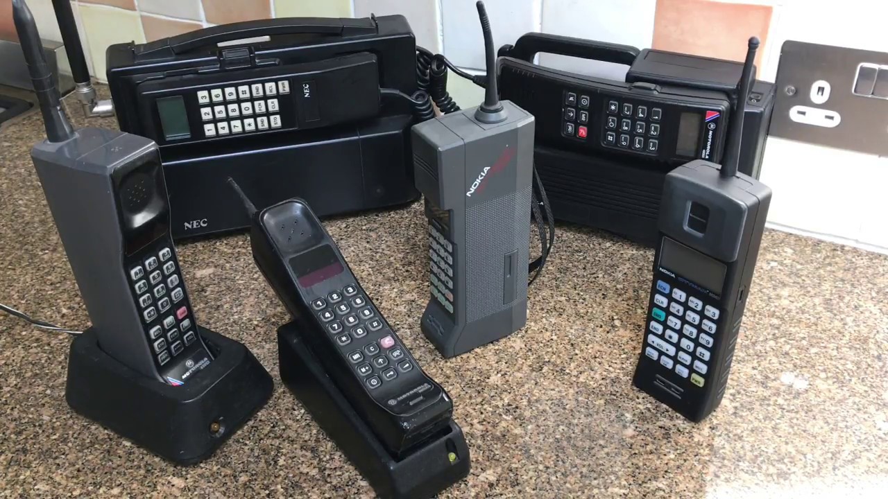 1980's Mobile / Portable / Transportable Phones - Nokia, Motorola & NEC