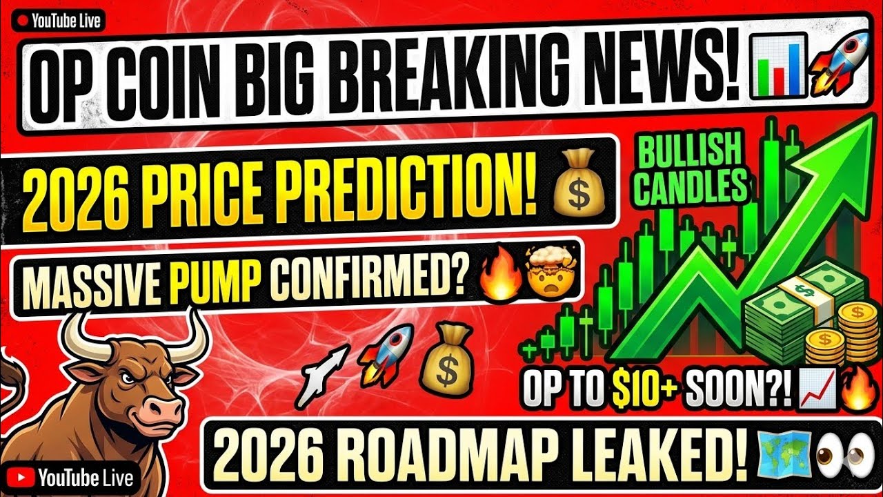 Op Coin New Latest Update 😍 | OP Coin Price Prediction 2026| Optimism Coin News Today