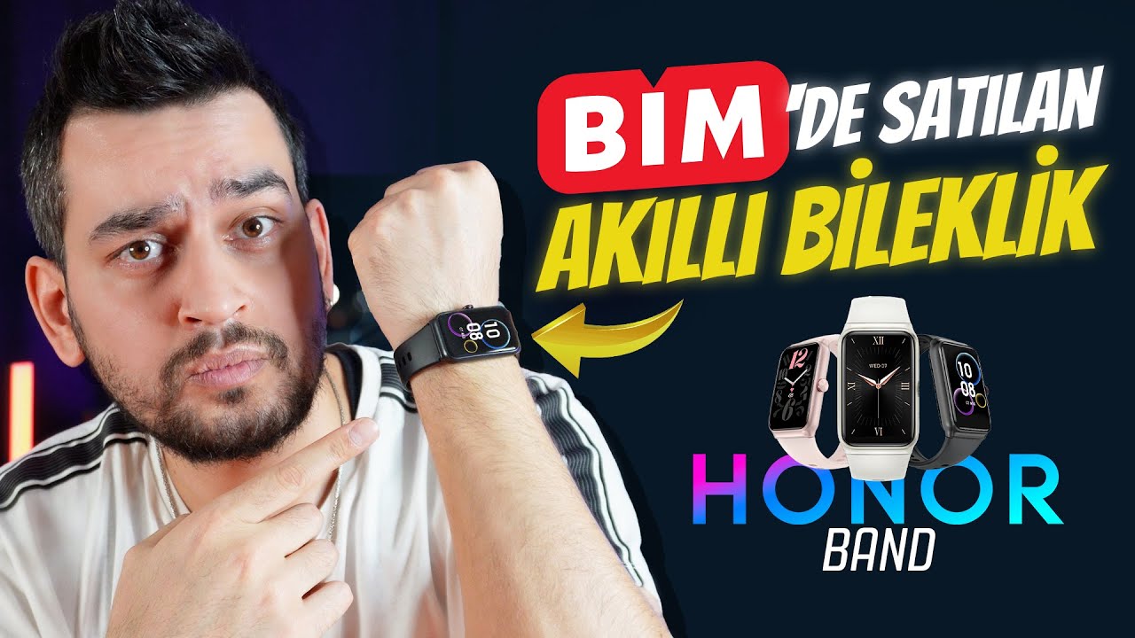 BİM 'e Gelen Honor Akıllı Bileklik Alınır mı? Kutu Açılışı ve İnceleme