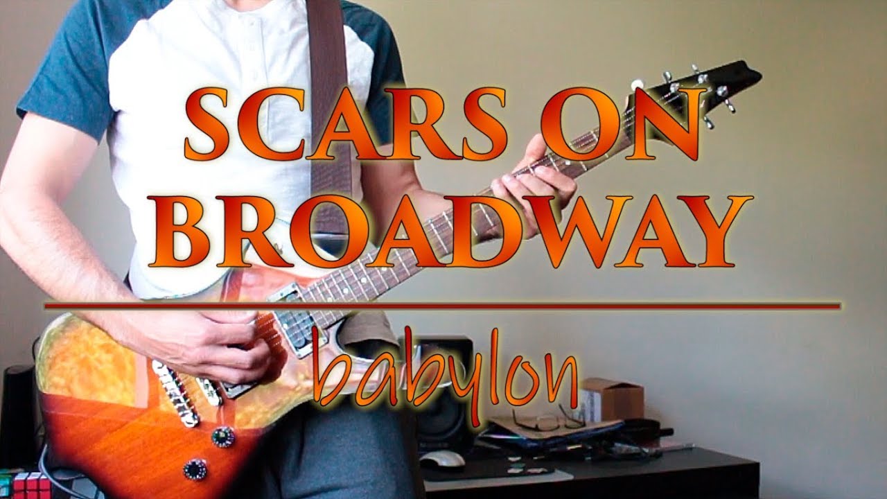 Scars On Broadway - Babylon (guitar cover w/ tabs in description)
