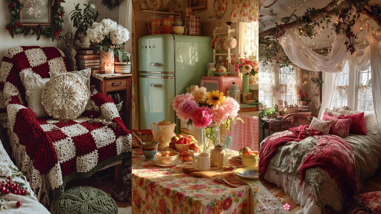 🌹 BEYOND THE RUSH OF TIME: Vintage Rustic Home Tour Blending Old-World Charm with Modern-Day Living