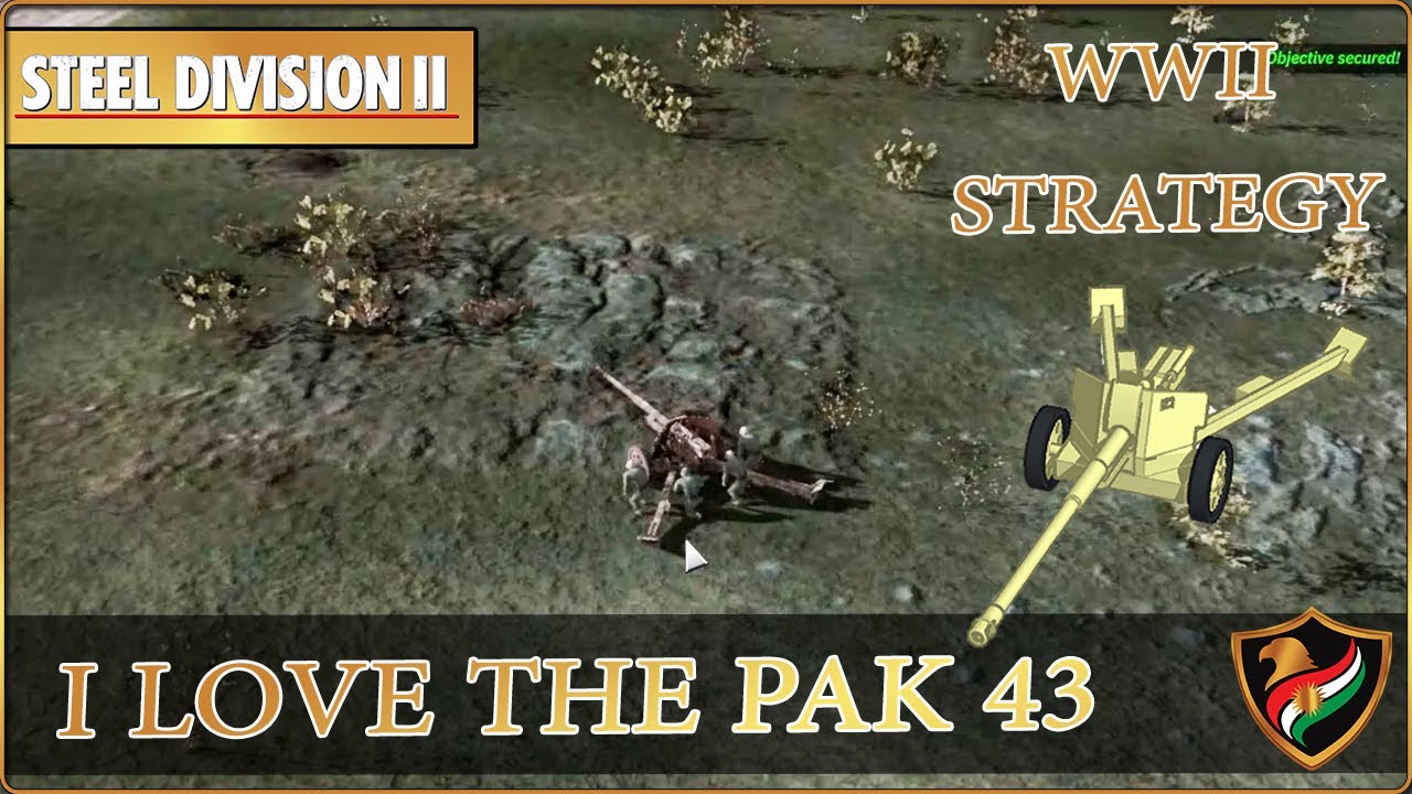 STEEL DIVISION 2 - I LOVE THE PAK 43! - 10 VS 10 (Kurdish)