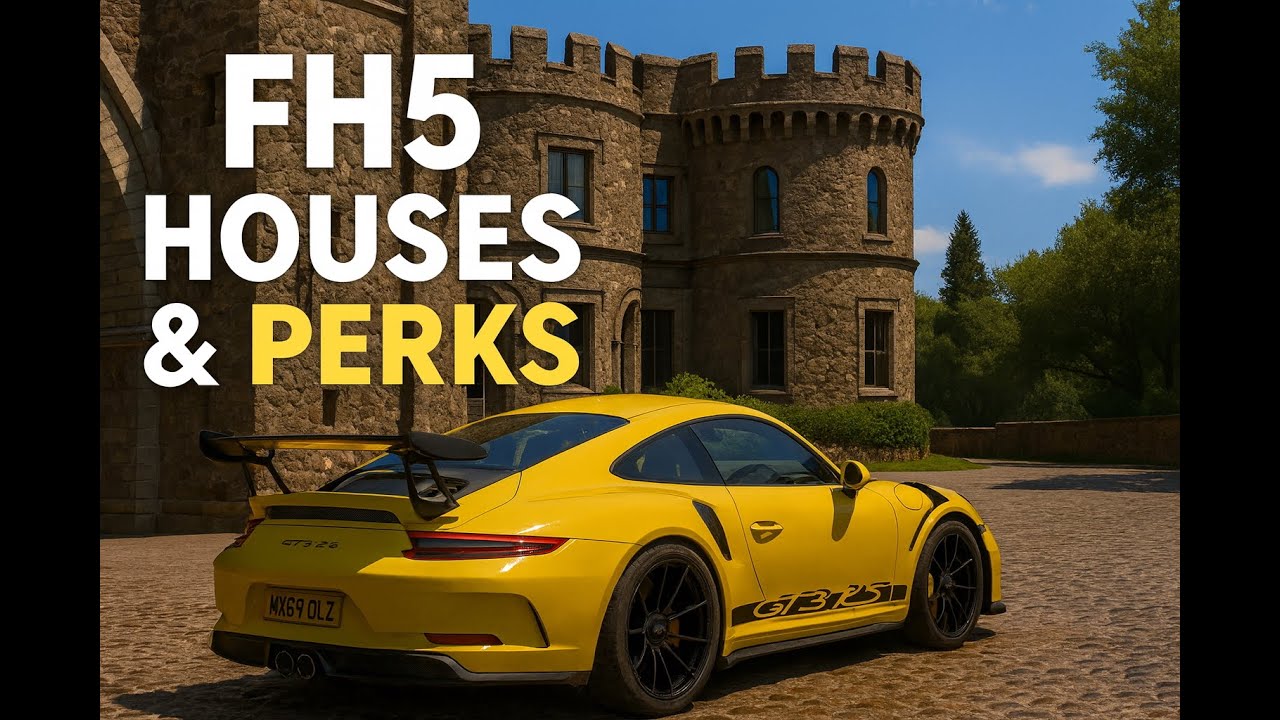 How to Unlock Every Player House in FH5 + What Perks You Get