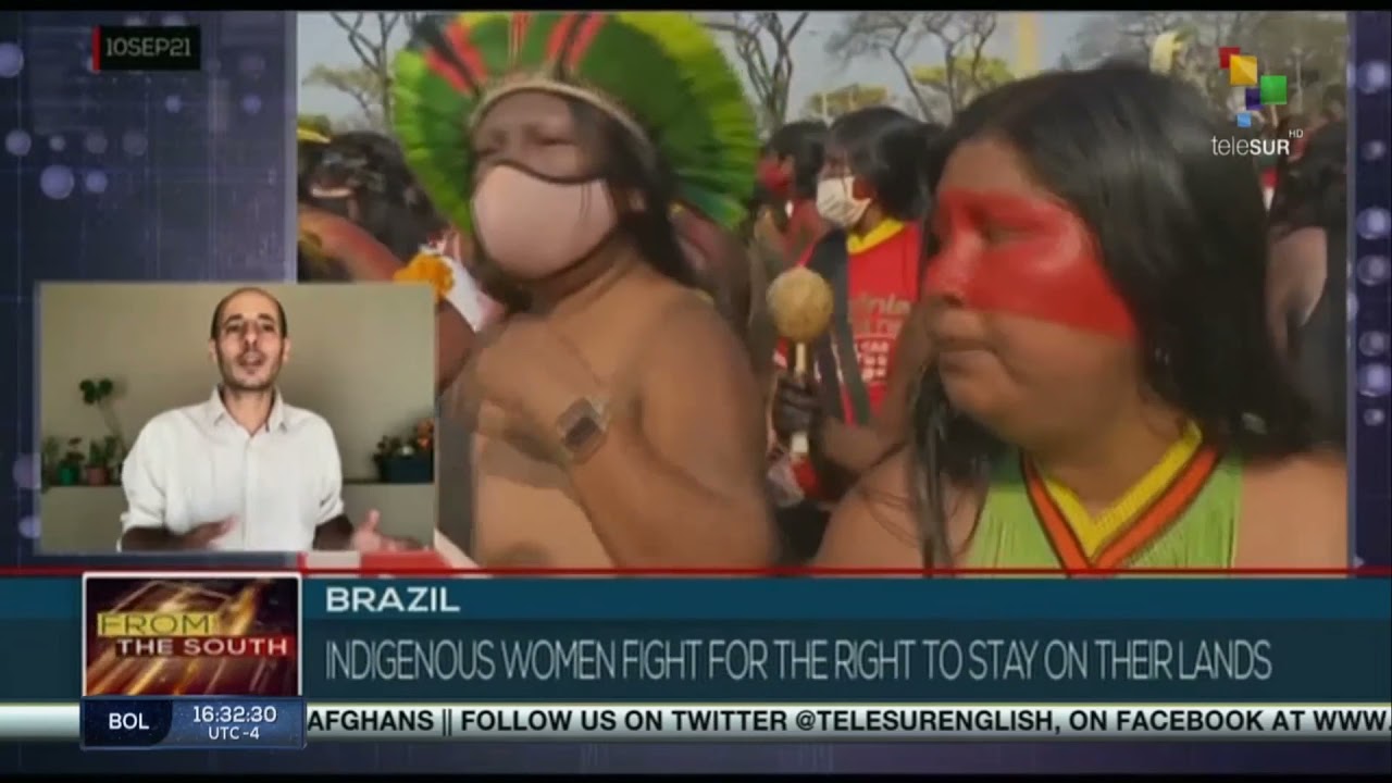 Indigenous women in Brazil fight for the right to stay on their lands