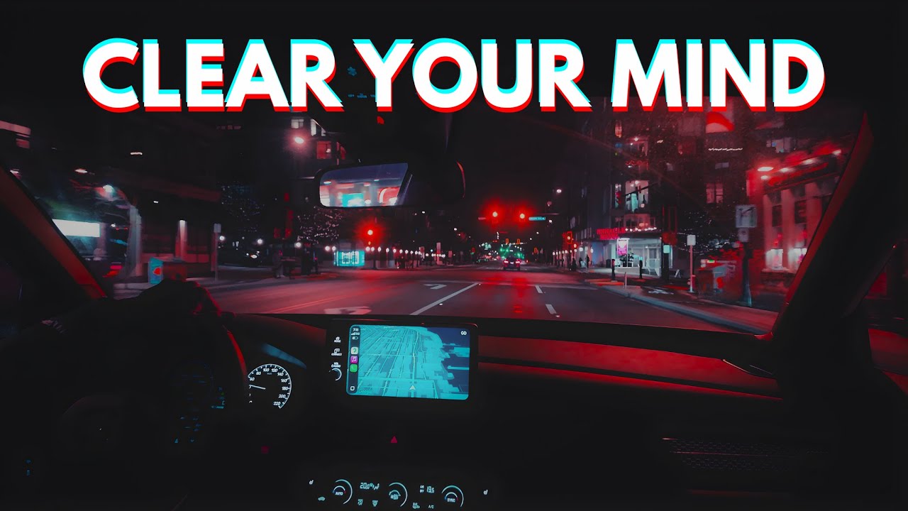 Night Drive in MELANCHOLY ROADS 🌃 | Deep Night Chill Music