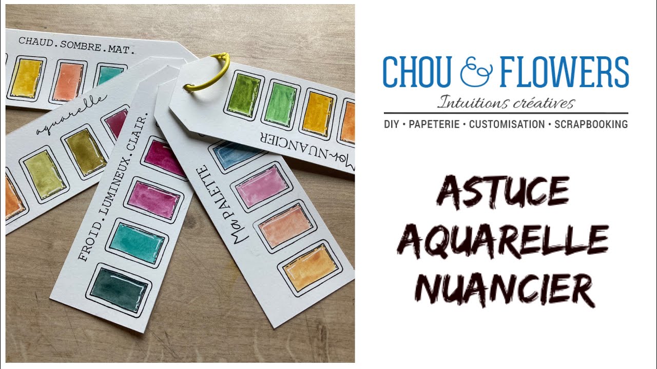 Astuce colorisation aquarelle : des nuanciers inspirants diy