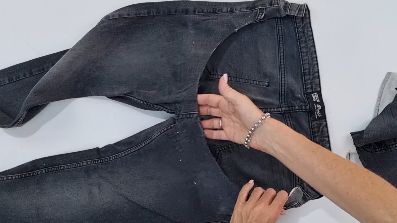 Reciclado de Jeans PANTALÓN PARA EMBARAZADA- Fabiana Marquesini - 407