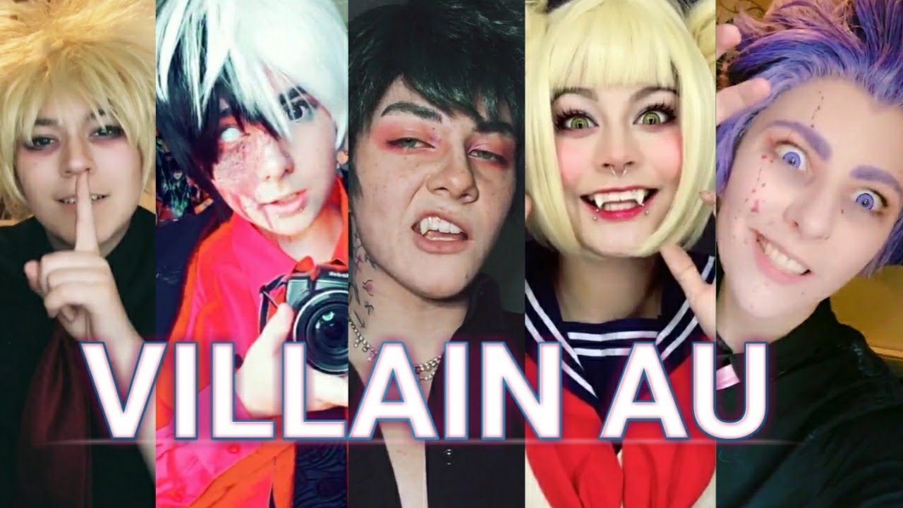 My Hero Academia ||BNHA villain au [TIK TOK]#2