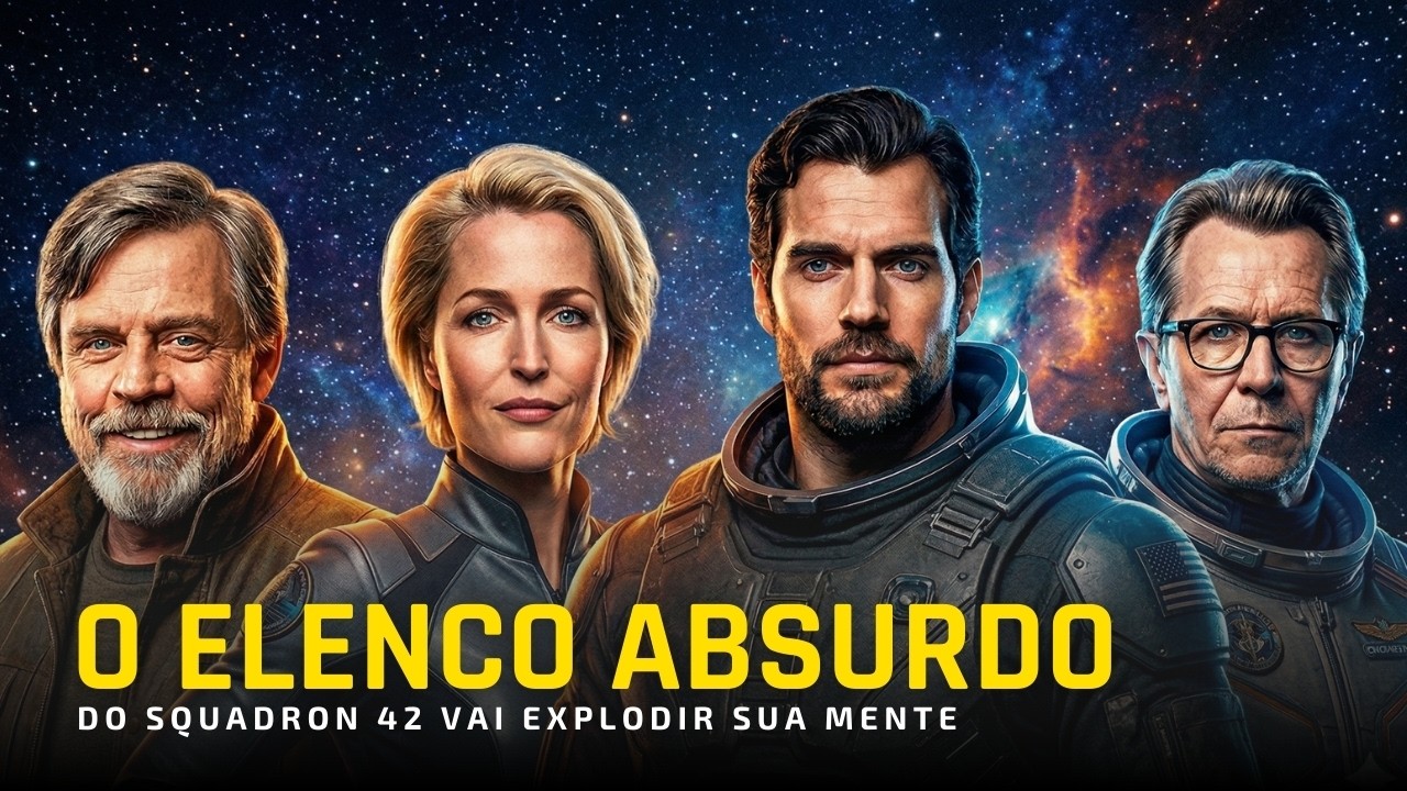 Squadron 42 tem o elenco mais INSANO da história dos games?