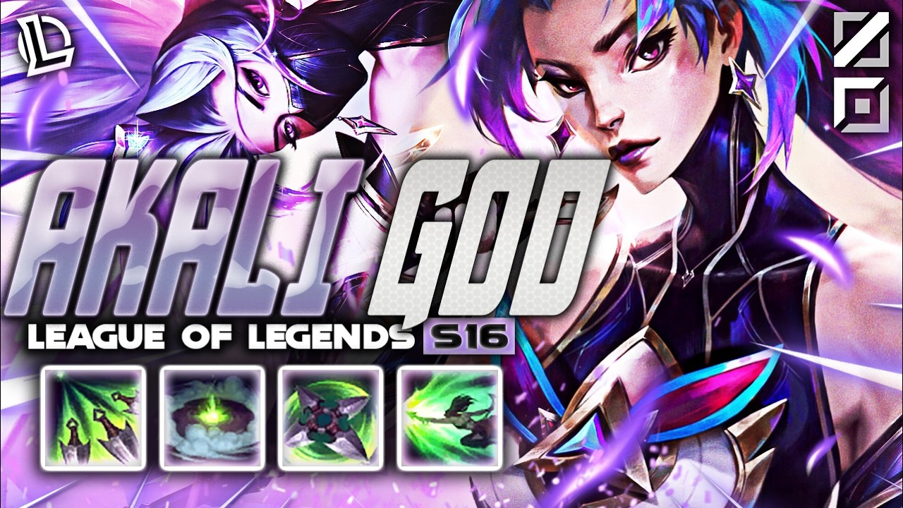 AKALI MONTAGE #54 - AKALI GOD | Ez LoL Plays