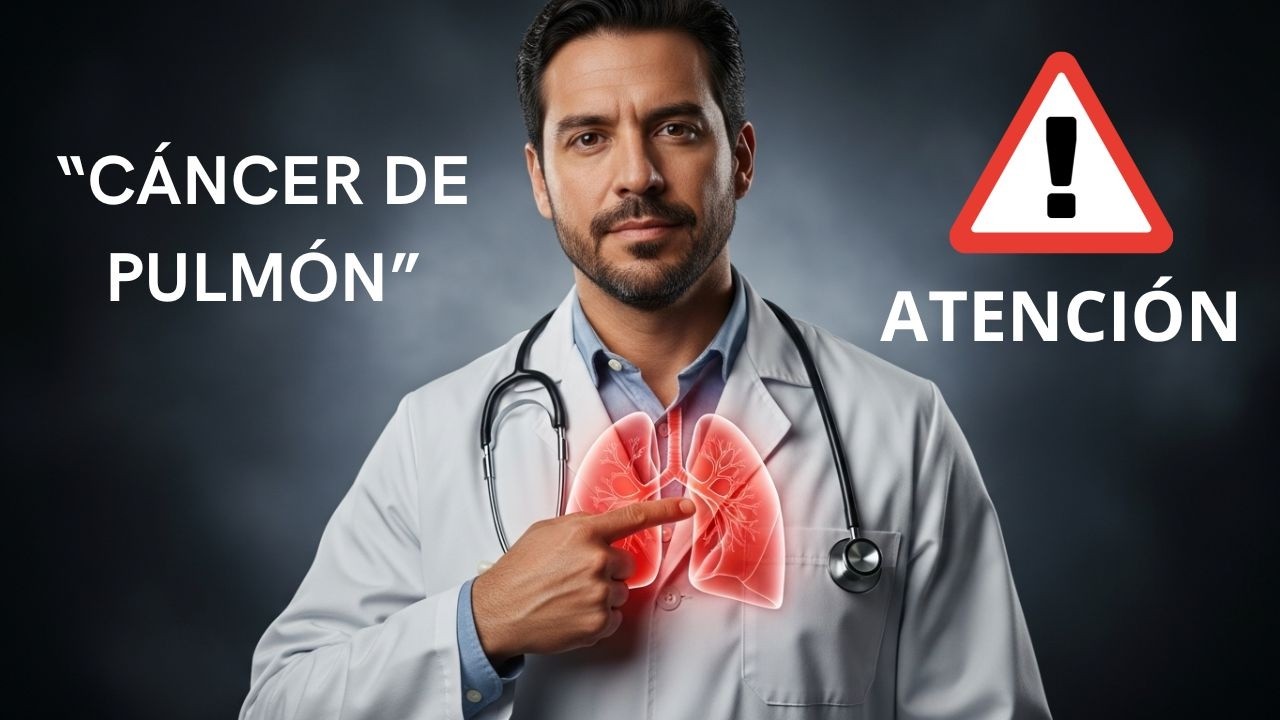 ¿Tos persistente? Podría ser cáncer de pulmón