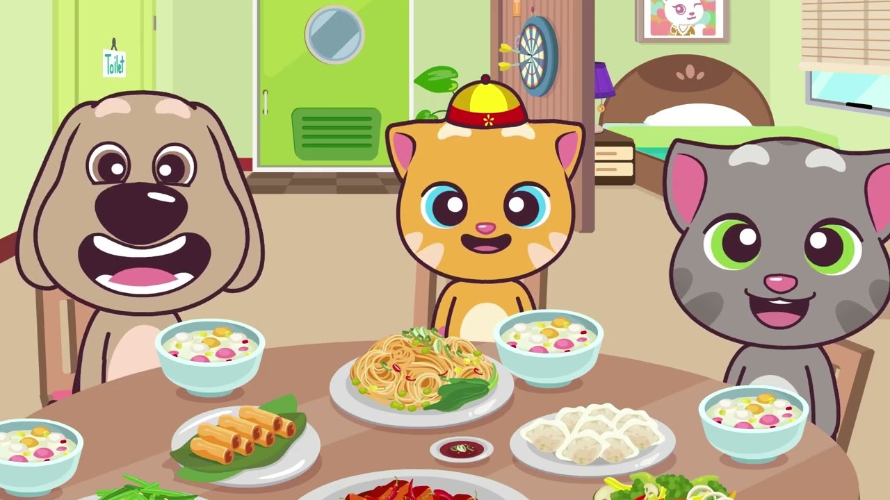 Talking Tom - アンジェラへの贈り物🎁 | WildBrain ジャパン