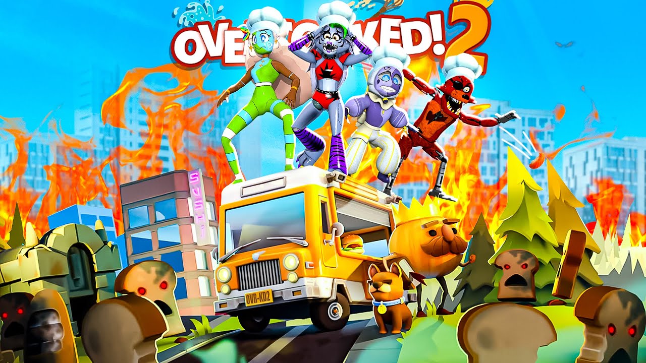 EVERYONE IS STRESSED in Overcooked 2