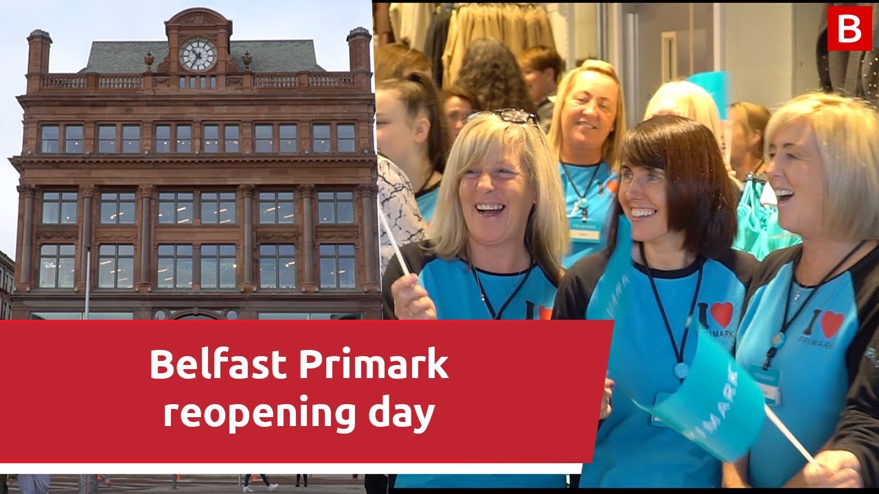 Belfast Primark reopens Bank Buildings store