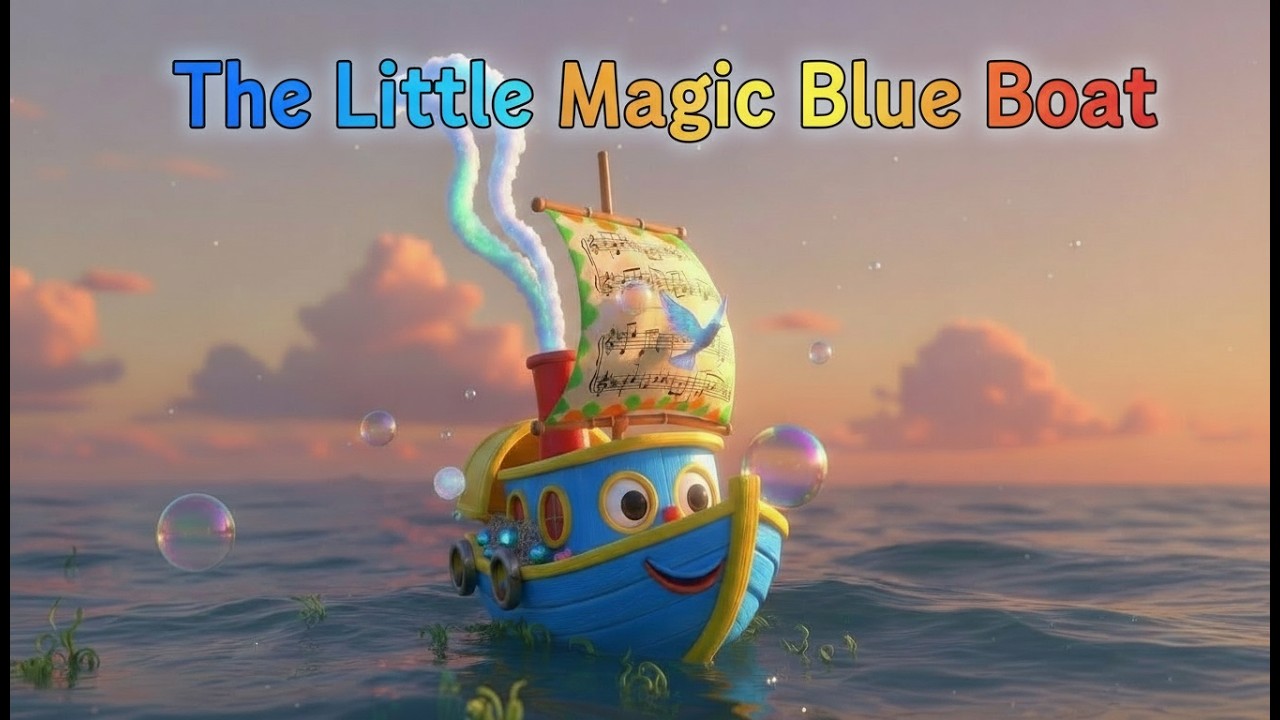 Le Petit Bateau Bleu Magique
