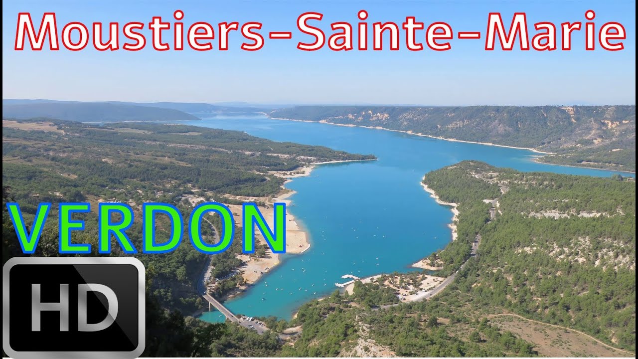 Lac de Sainte-Croix et Col de Plein Voir, Moustiers-Sainte-Marie. PACA