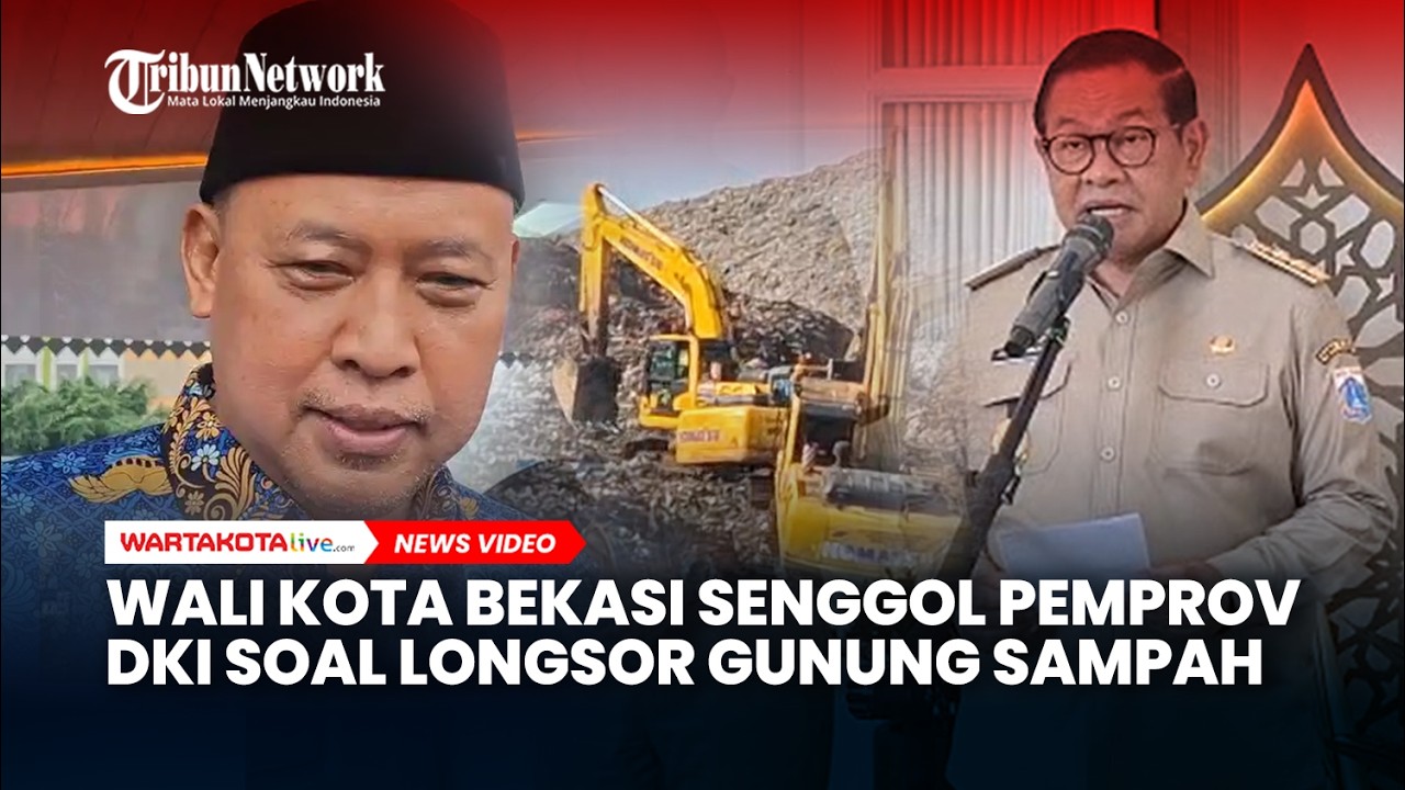Wali Kota Bekasi Senggol Pemprov DKI Soal Longsor Gunung Sampah di Bantargebang