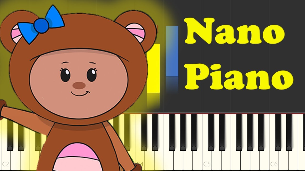 🎹 Mother Goose Club – The Planting Song | Piano Tutorial (Nano Piano) 🌱