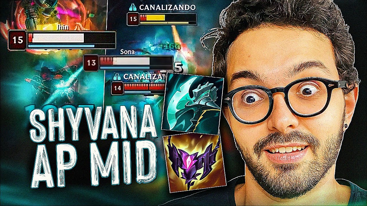 SE VOCÊ SOBREVIVE NO INÍCIO, SHYVANA AP MID É IGNORANTE!