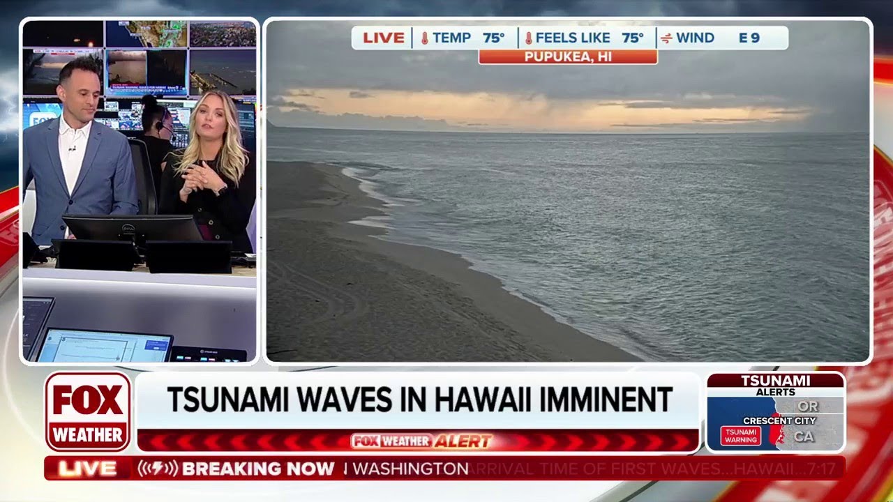 Tsunami Waves Imminent In Hawaii