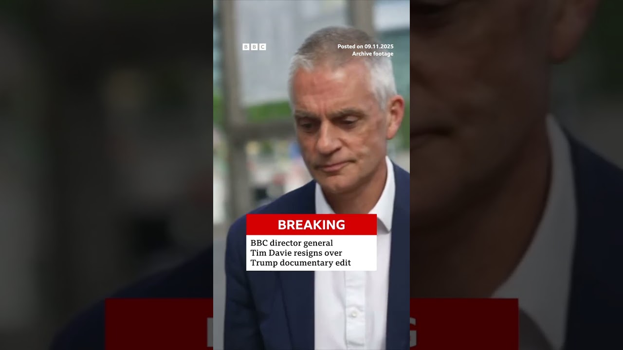BBC director general and News CEO resign over Trump documentary edit. #BBC #BBCNews