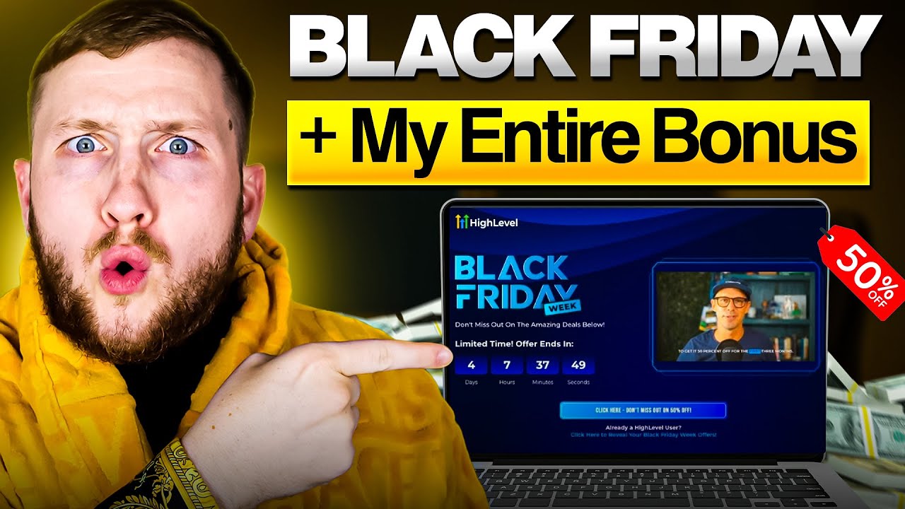 GoHighLevel Black Friday: 50% Off + My Entire Bonus Vault