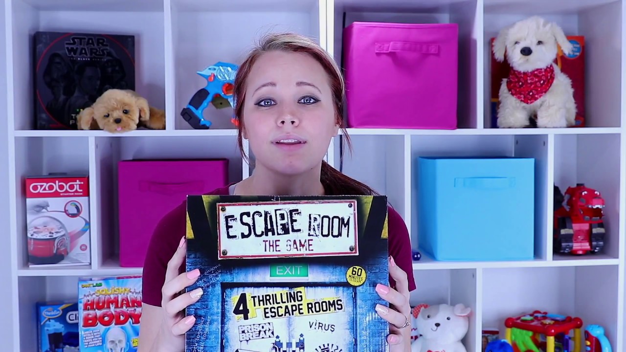 Escape Room Game Unboxing and Game instructions