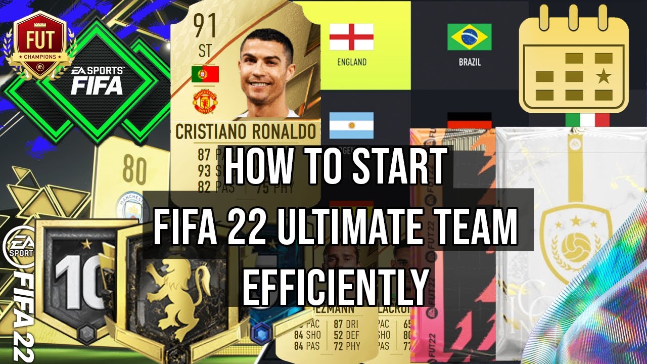 How To Start FIFA 22 ULTIMATE TEAM Efficiently & Build A Good Starter Team Quickly [BEGINNER GUIDE]
