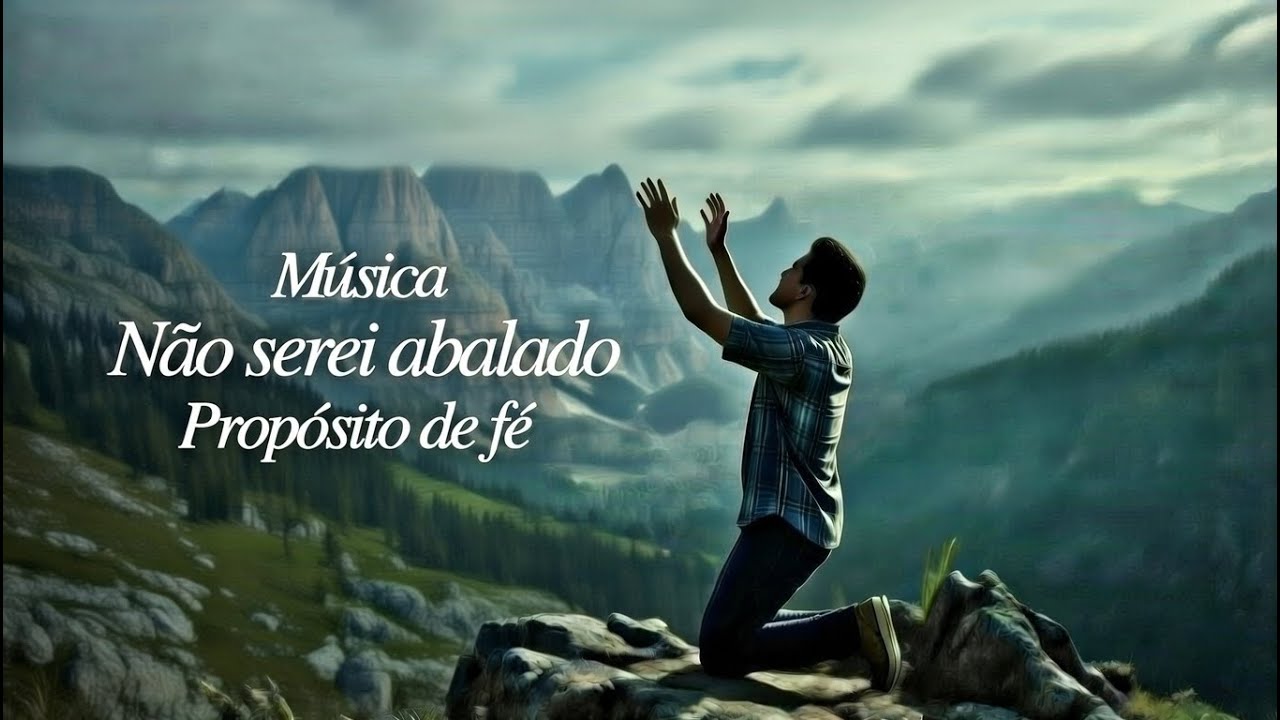 Não Serei Abalado | Canção de Fé e Confiança em Deus | Propósito de Fé