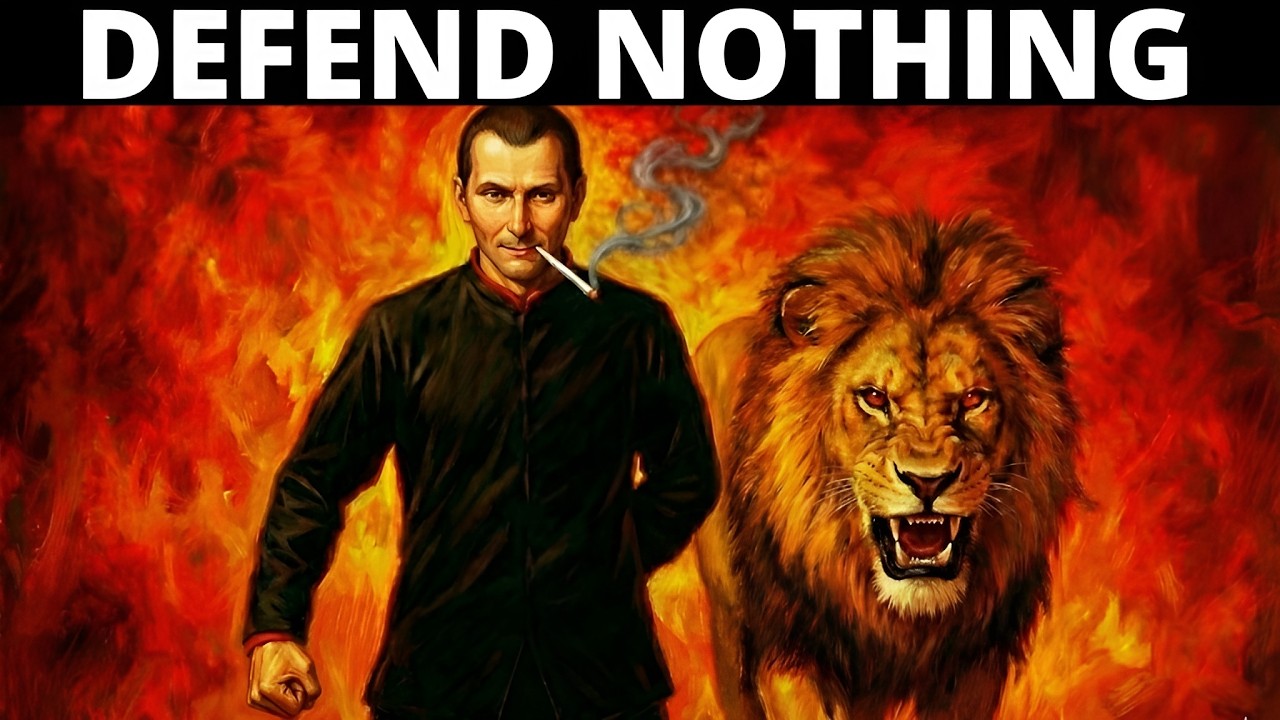 You Explain. They Win. Machiavelli's Darkest Rule Nobody Talks About