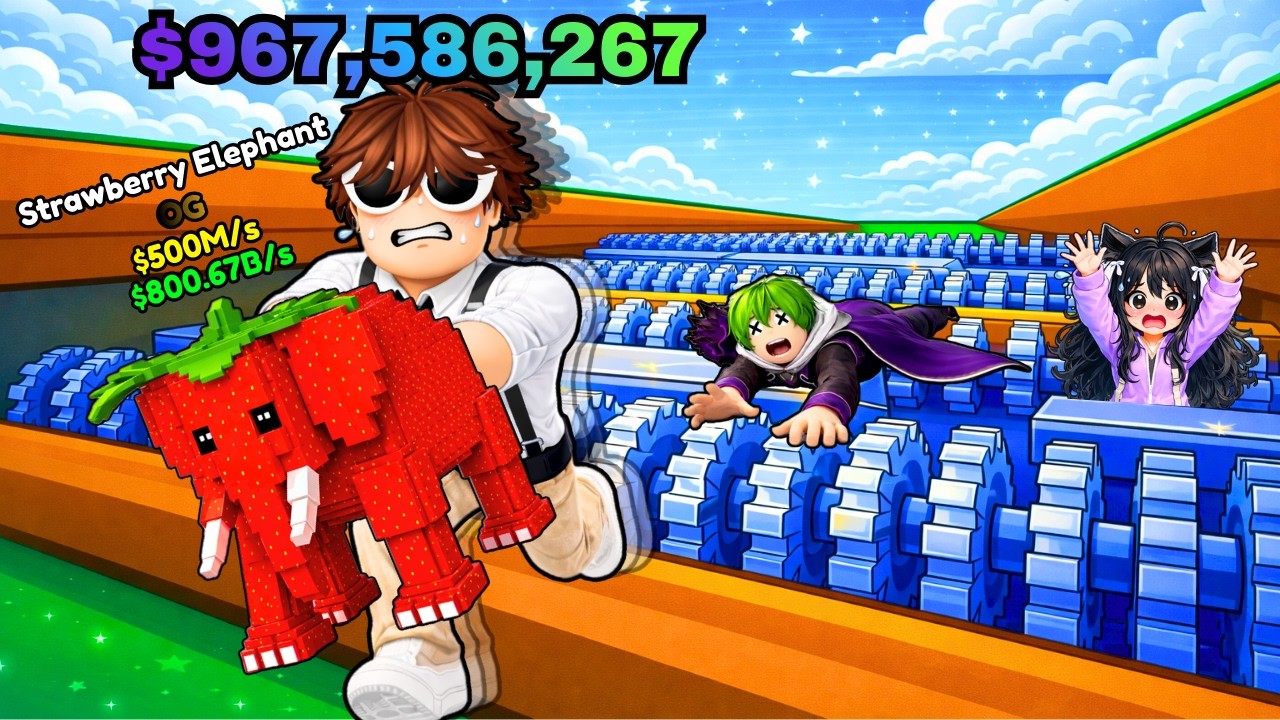 I Spent $967,586,267 In Escape The SHREDDER For Brainrots In Roblox!