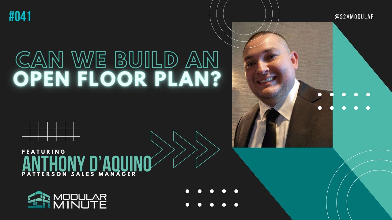 Can we build an open floorplan? | S2A Modular Minute