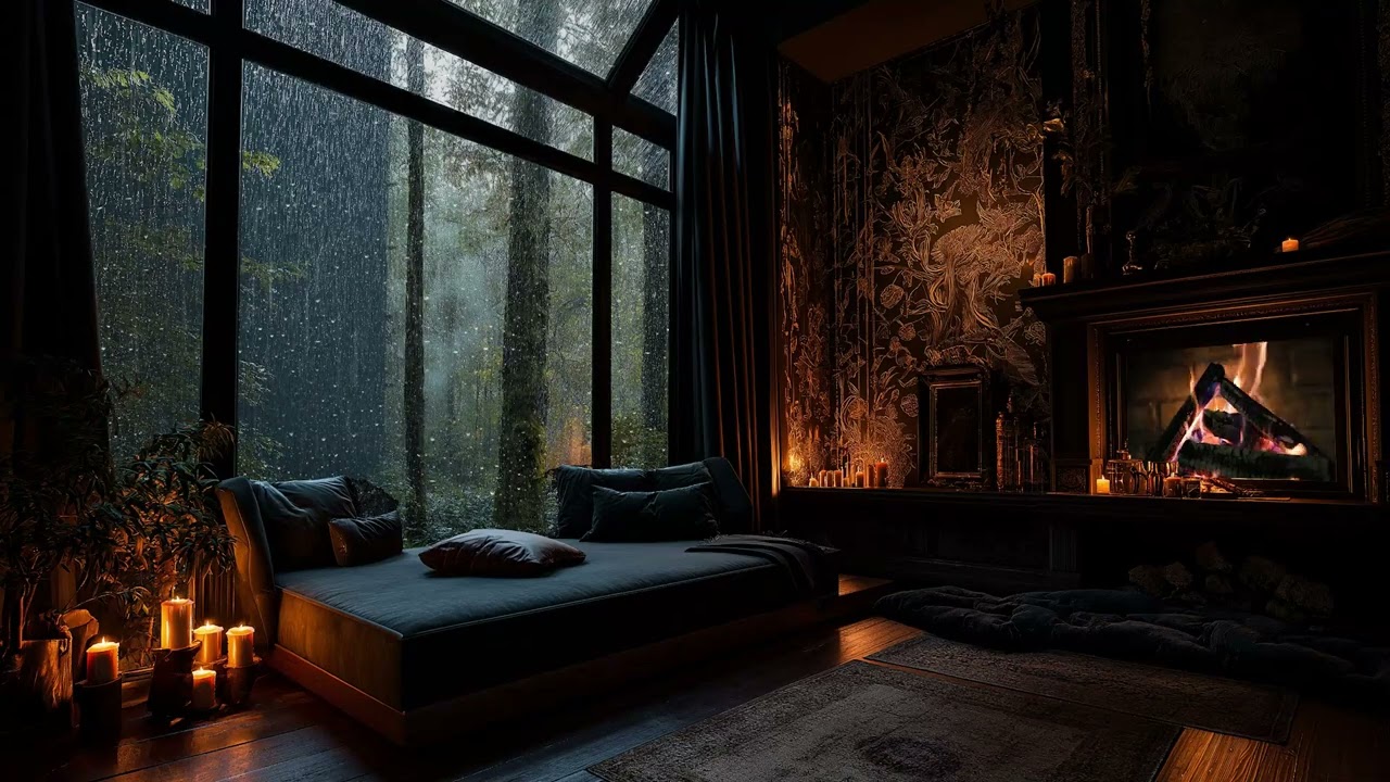 Sleep Better with Forest Rain (3H) 🌙 Insomnia & Stress Relief Support