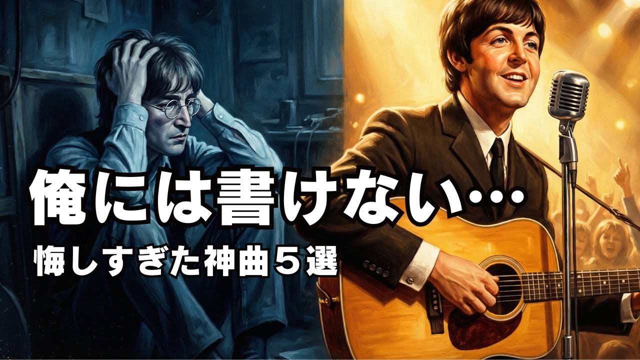 「俺には書けない…」ジョン・レノンが歯ぎしりして悔しがった、ポールの神曲5選