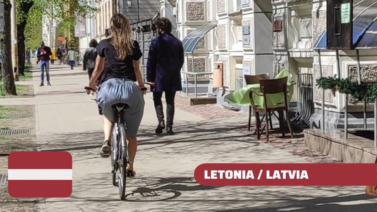 ПРАЗДНИК ДЛЯ ГЛАЗ на улицах РИГИ, ЛАТВИЯ